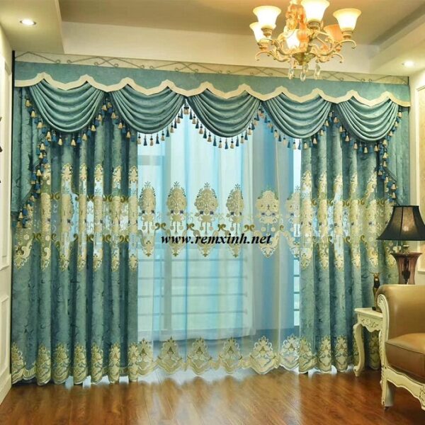 Rèm cửa cao cấp tân cổ điển Rèm cửa cao cấp tân cổ điển