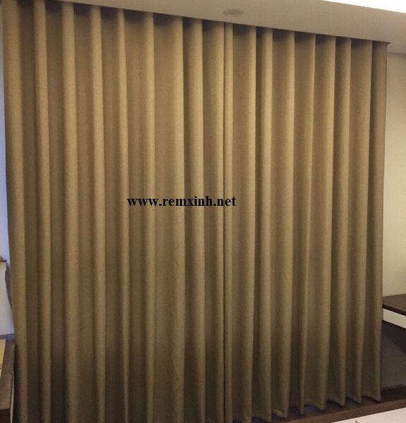 Rèm vải giá rẻ màu vàng Rèm vải giá rẻ màu vàng