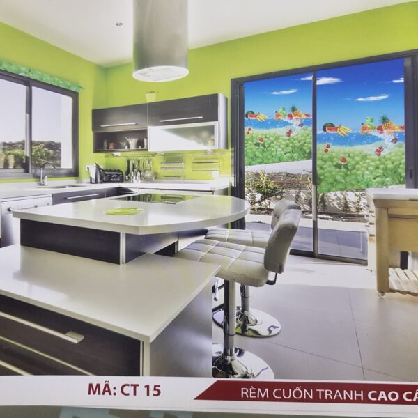 Rèm cuốn tranh 1