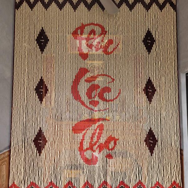 Rèm phòng thờ in chữ phúc lộc thọ Rèm phòng thờ in chữ phúc lộc thọ
