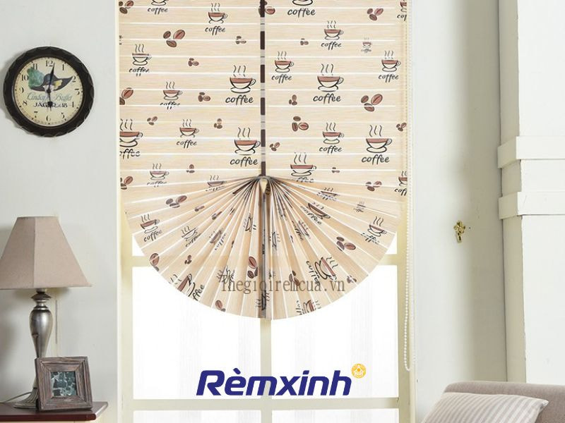 May rèm cửa kiểu Roman