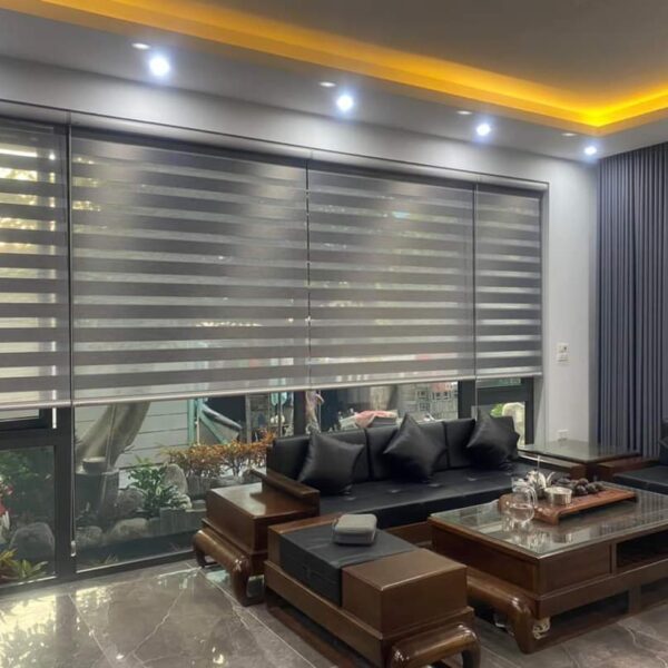 Rèm cầu vồng cho phòng khách