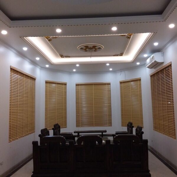 Rèm gỗ phòng làm việc