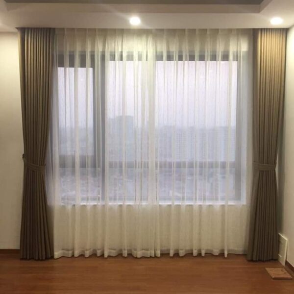 rèm cửa sổ chống nắng giá rẻ phòng khách