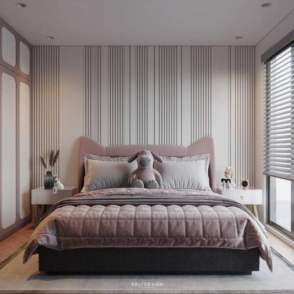 Rèm gỗ tự nhiên phòng ngủ
