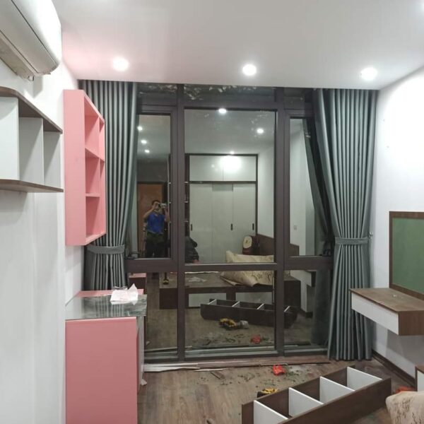 Rèm vải 1 lớp chống nắng