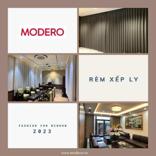 Rèm cửa vải gấm cao cấp Depo của Modero