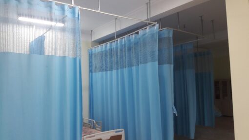Rèm y tế cho bệnh viện quây giường hình chữ U và L