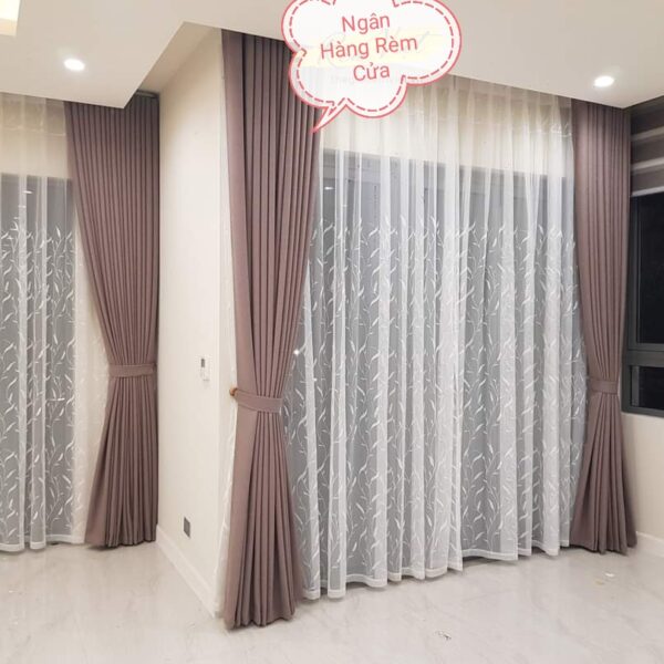 Rèm vải cửa chính