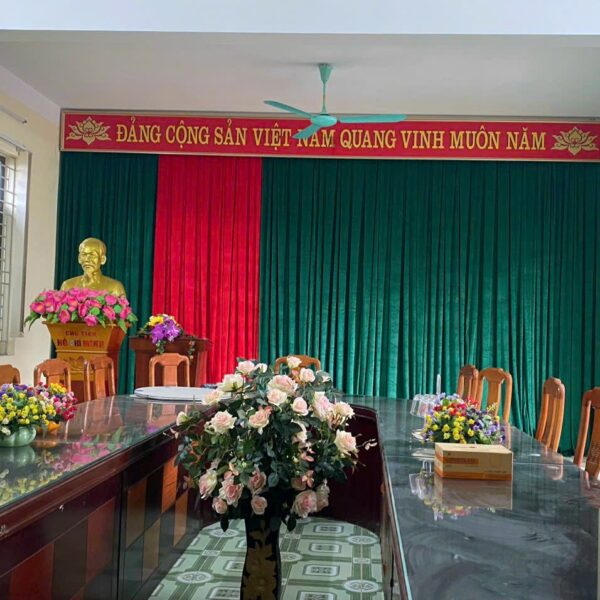 Mẫu phông hội trường sân khấu đẹp