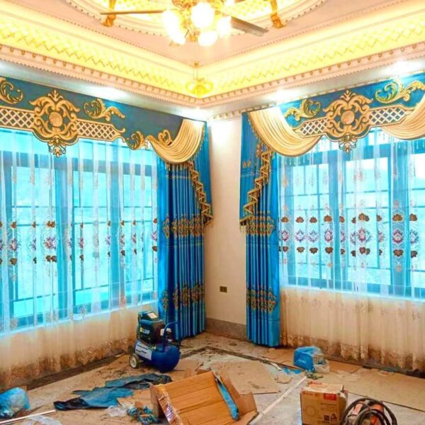 Rèm cửa cao cấp biệt thự sang trọng