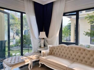 Rèm cửa màu đen sang trọng huyền bí cách âm cực tốt