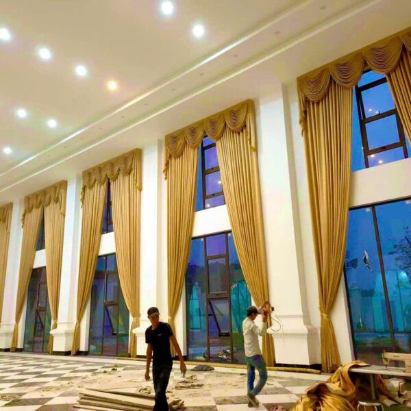 Rèm sân khấu hội trường cách âm