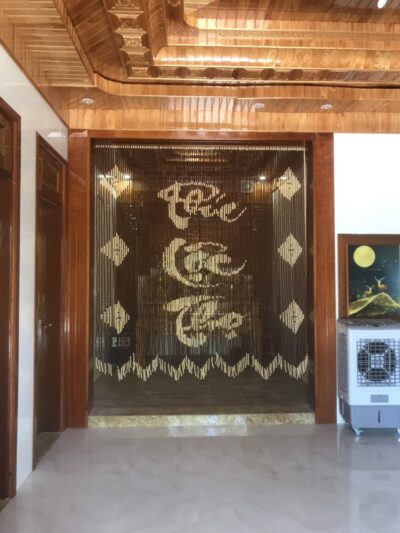 Rèm hạt gỗ Pơmu cao cấp