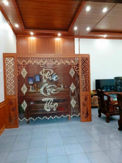 Rèm hạt gỗ bồ đề tại Bắc Ninh
