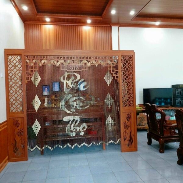 Rèm hạt gỗ bồ đề tại Bắc Ninh Rèm hạt gỗ bồ đề tại Bắc Ninh