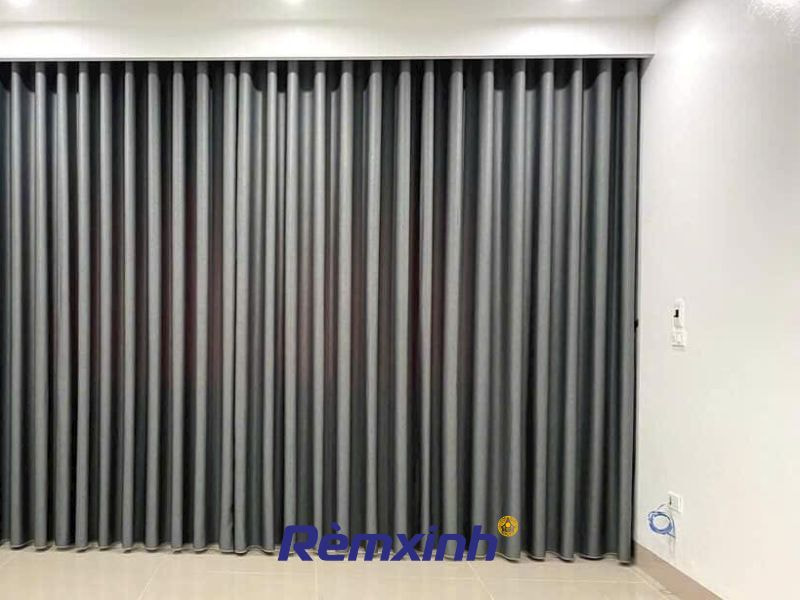 Rèm âm trần thạch cao tạo cảm giác không gian liền mạch