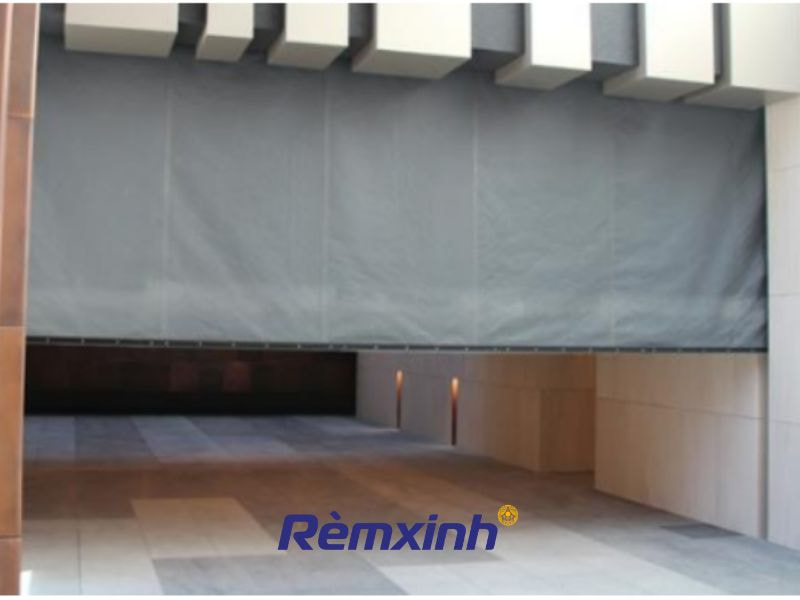 Chọn vị trí đặt rèm cửa chống cháy