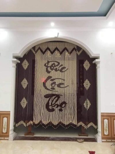 Rèm Trúc Treo Ban Thờ, Mành Phòng Thờ