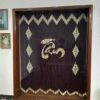 Mẫu rèm hạt gỗ bồ đề đan hình chữ TÂM - AN
