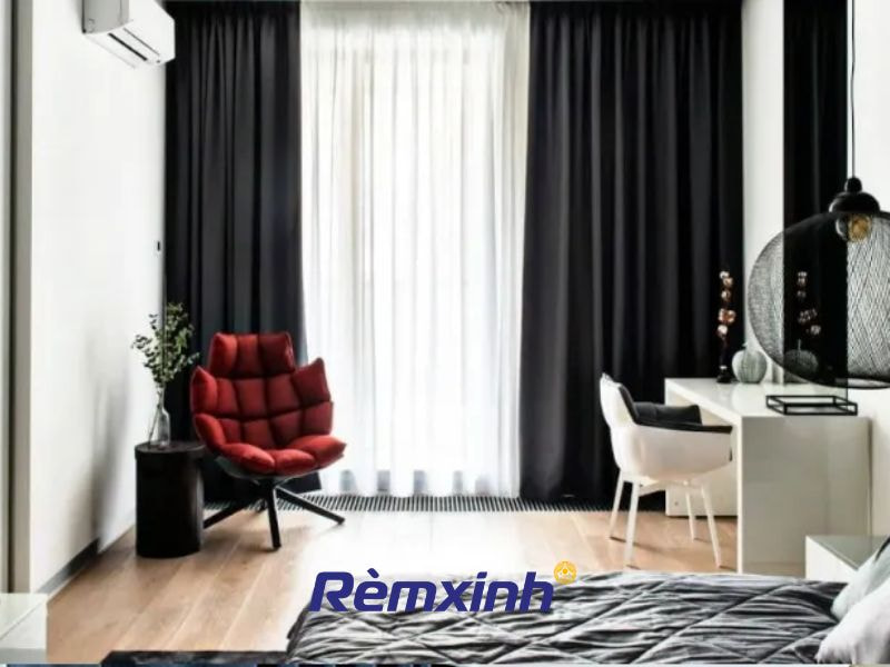 Rèm background giúp kiểm soát ánh sáng