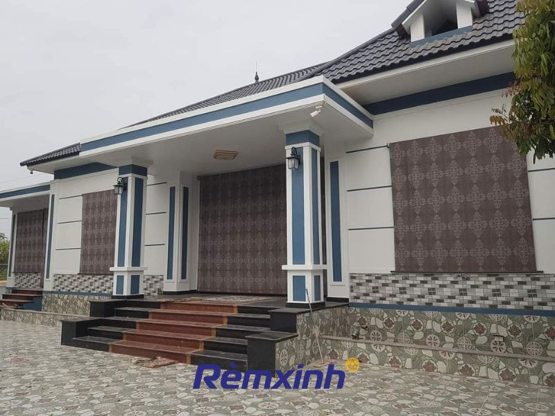 Rèm bạt che nắng cho nhà ở