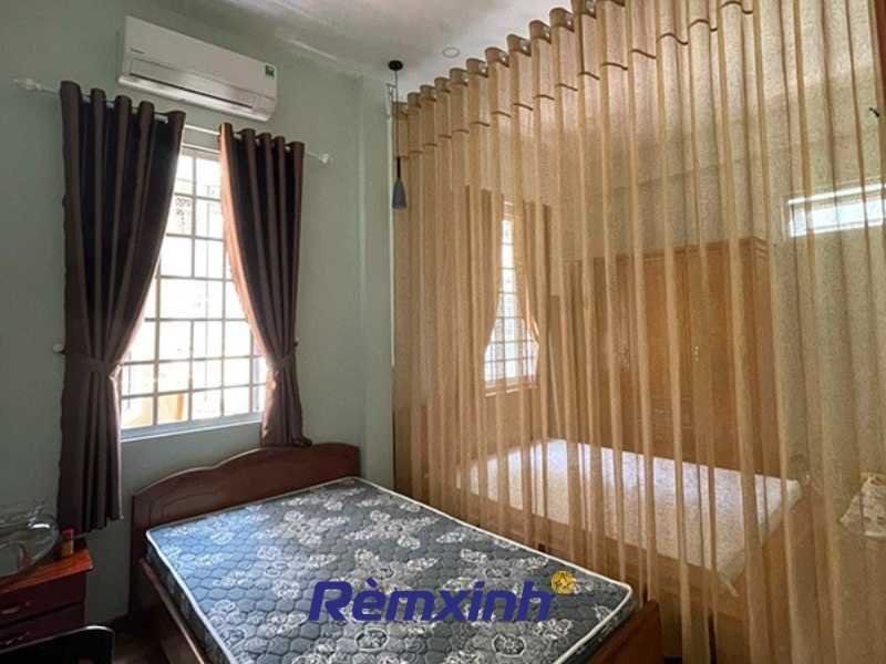 Rèm vải gấm ngăn phòng ngăn giường hiện đại phù hợp mọi không gian