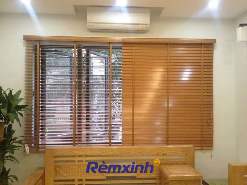 Rèm gỗ tự nhiên giúp tăng vẻ sang trọng