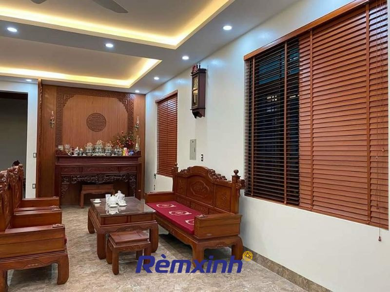Rèm gỗ tự nhiên có nhiều lợi ích lâu dài