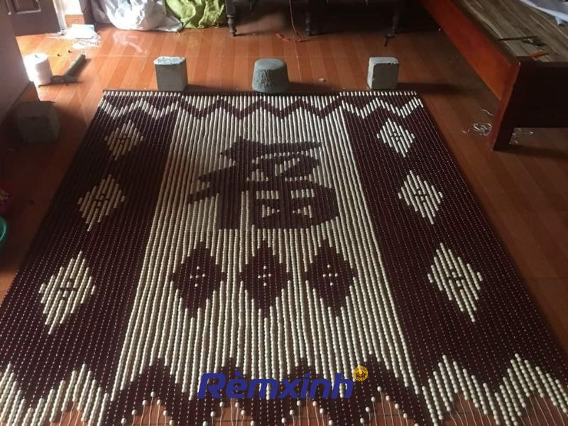 Rèm từ nhiều hạt gỗ