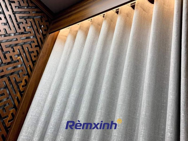 Rèm định hình được làm từ nhiều loại vải