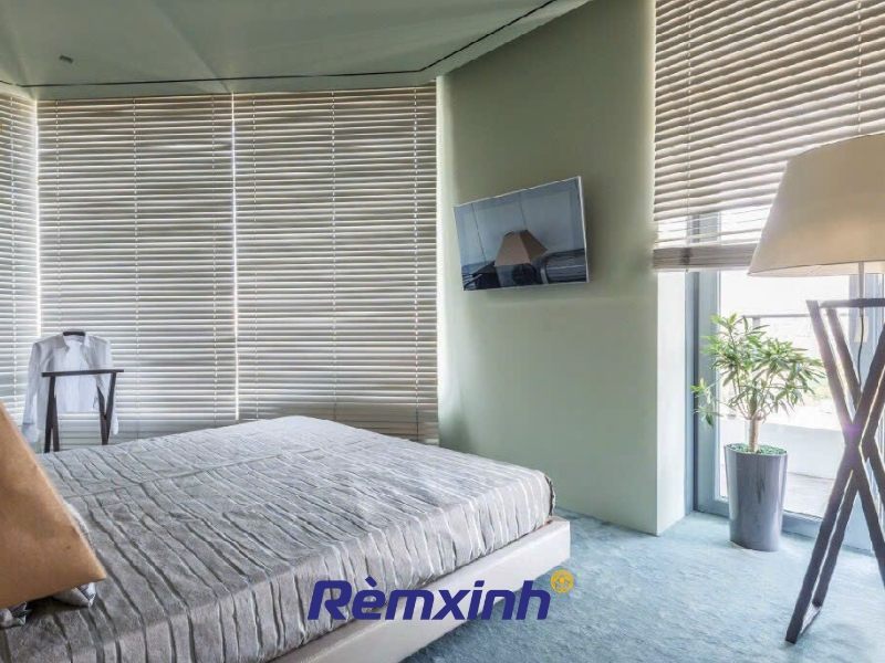 Công trình lắp đặt rèm sáo nhôm