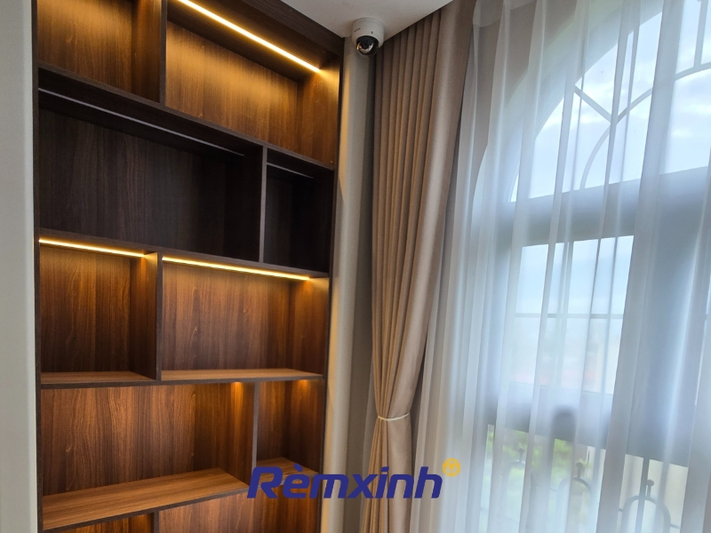 Công trình lắp đặt rèm vải cao cấp