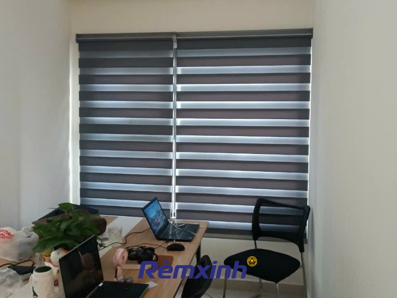 công trình rèm cầu vồng cho văn phòng hiện đại tại Rèm Xinh