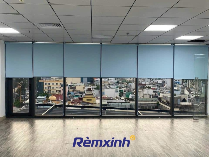 công trình rèm cuốn cho văn phòng