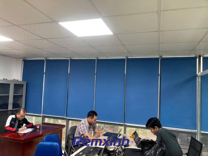 công trình rèm cuốn cho văn phòng