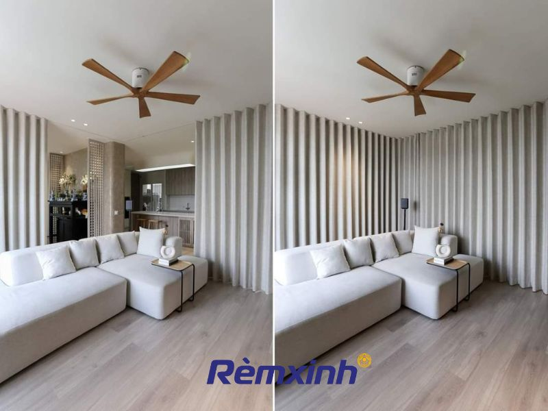 Chọn rèm đúng chất liệu, tôn lên vẻ đẹp nội thất