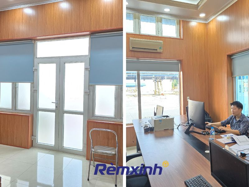 Rèm cửa văn phòng Phường Hai Bà Trưng tạo không gian làm việc chuyên nghiệp