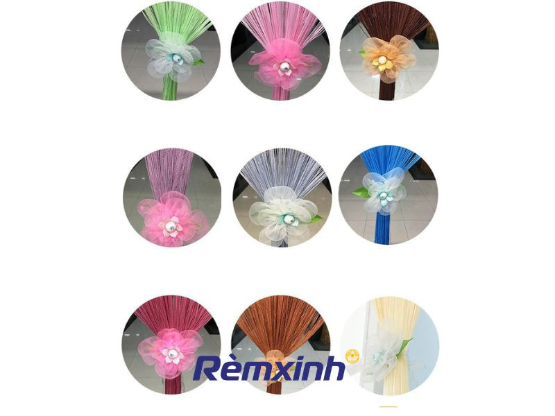 Các màu rèm sợi nên chọn cho spa, thẩm mỹ viện