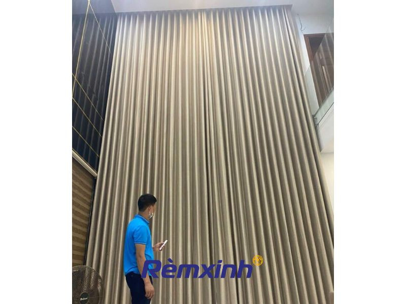 Đảm bảo rèm tự động đúng kích thước
