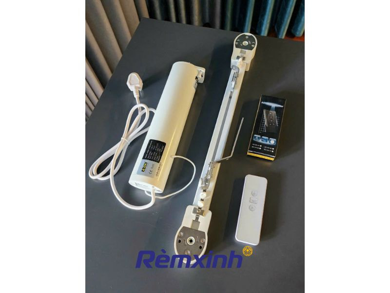 Các bộ phận chính của rèm tự động