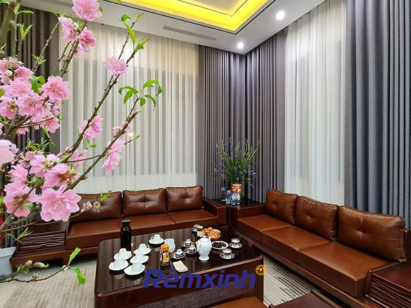 Rèm vải cho phòng khách