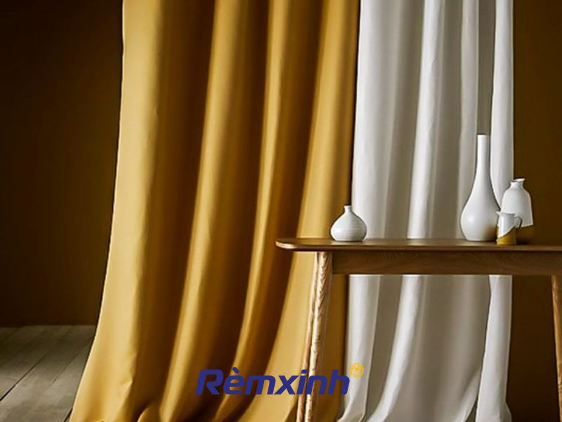 Rèm Vải Lụa Cao Cấp