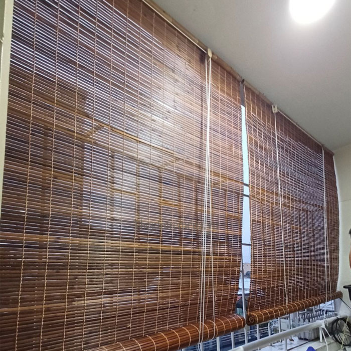 Rèm sáo trúc che nắng ban công chung cư, căn hộ tphcm Rèm sáo trúc che nắng ban công chung cư, căn hộ tphcm