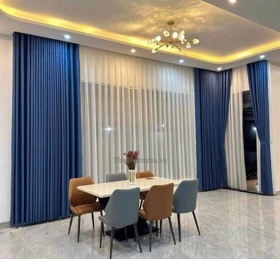 Rèm Hàn Quốc 2 lớp vải chính hãng nhập trực tiếp Korea Rèm Hàn Quốc 2 lớp vải chính hãng nhập trực tiếp Korea