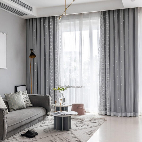 Rèm cửa căn hộ 2 lớp chống nắng giá tốt