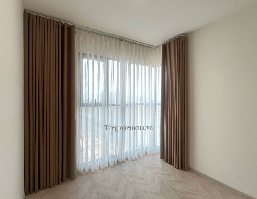 Lắp rèm 2 lớp chống nắng cách nhiệt chung cư căn hộ Lắp rèm 2 lớp chống nắng cách nhiệt chung cư căn hộ