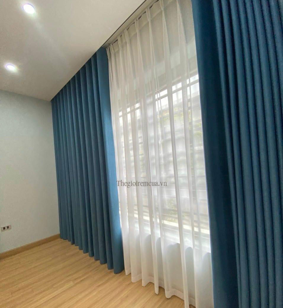 Rèm 2 lớp chống nắng cửa sổ phòng ngủ giá rẻ tphcm Rèm 2 lớp chống nắng cửa sổ phòng ngủ giá rẻ tphcm