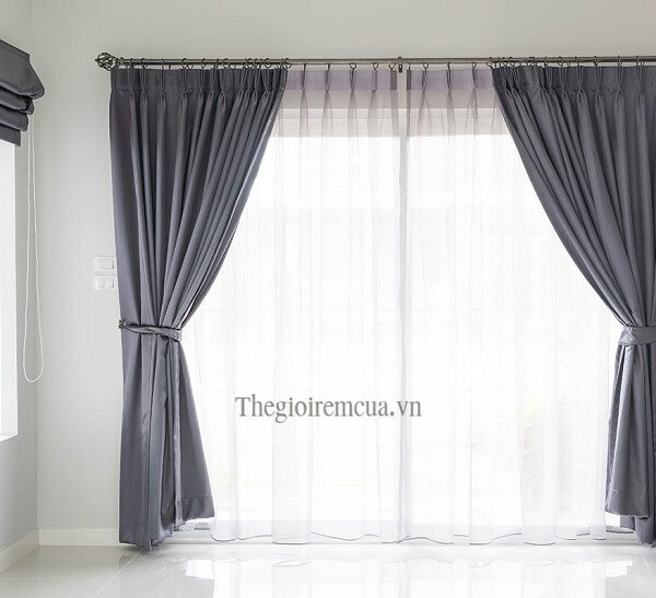 Rèm cửa 2 lớp tphcm giá rẻ chống nắng Hàn Quốc