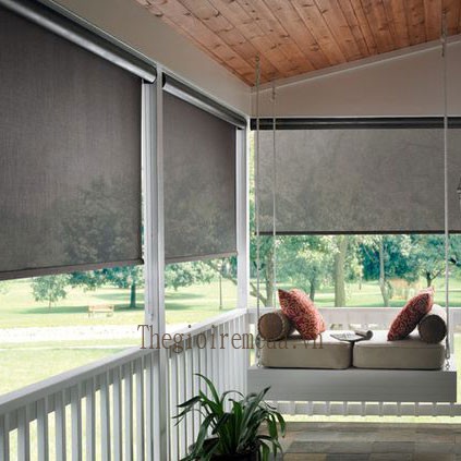 Rèm lưới Suncreen chống nắng cản sáng 80%